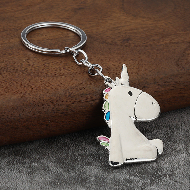 Unicorn PVC Keychain Party Favor Gift for Kids