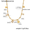 TXP346 GoldCharmNecklace