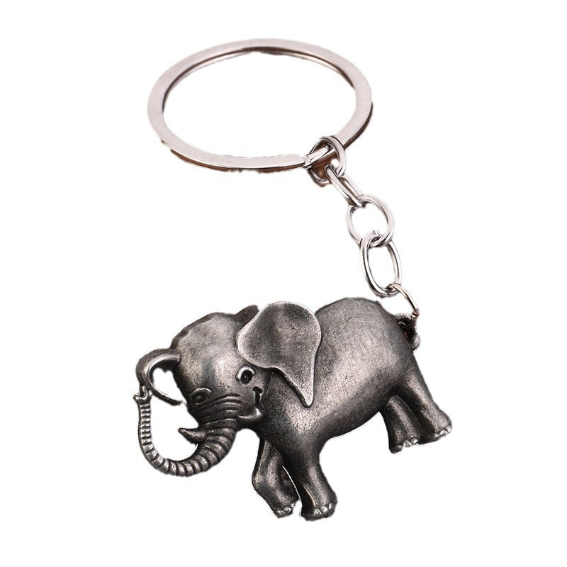 Vintage Animal Zinc Alloy Keychain Bag Charm Gift Accessory