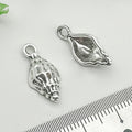Antique Silver Zinc Alloy Turtle Conch Starfish Ocean Charm Pendants for DIY Jewelry
