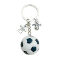 Soccer, Basketball and Volleyball Charm Keychains in 36 Pictured Variations view 5