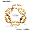 Gold Leopard Bracelet