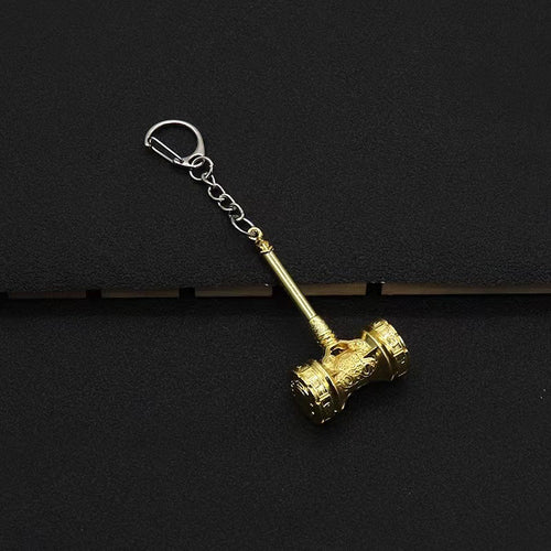 Tang San Haotian Hammer Alloy Anime Keychain Bag Charm