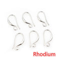 Teardrop Loop Metal Earring Hook Findings in Five Finishes view 6