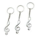 Guitar, Piano and Music Note Charm Keychains in 26 Pictured Variations for Bags and Keys view 5