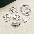 Metallic Elephant Metal Charms with 16 Listed Options view 4