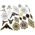 Filigree Double Loop Connectors Jewelry Making Components view 1