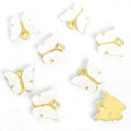 Polished Gold Silver Butterfly Acrylic And Alloy Charms in 20 Styles view 6