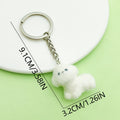 Dog Charm Keychains in 18 Pictured Variations for Bags and Keys view 11