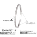 Stainless Steel Geometric Heart Clasp Bangles Gold Steel view 10