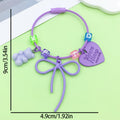 Heart Charm Keychains in 24 Pictured Variations for Bags and Keys view 9