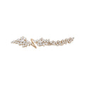 Marquise Crystal Leaf Open Adjustable Finger Rings view 5