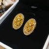 Gold Oval