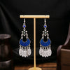 Navy Feather Drops