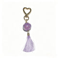 Acrylic Lantern Tassel Keychain Heart Clasp Bag Charm view 9