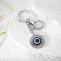 Turkish Evil Eye Keychains Rhinestone Charms Nineteen Options view 6