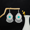 Turquoise Coin Fringe