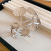 Silver Shell Cuff