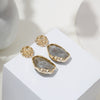 Gray Irregular Drops