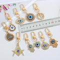 Crystal Evil Eye Clip Keychains in Twenty-Two Designs and One Set view 3