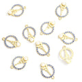 Crystal Eiffel Tower Pearl Alloy Charm Pendants for Jewelry Making view 10