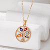 Gold Enamel Eye