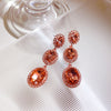 Orange Triple Ovals