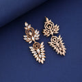 Silver Tone Horse Tassel Crystal Four Designs Metal Dangle Earrings view 5