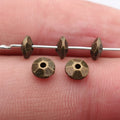 Faceted Disc Spacer Beads in Four Finishes for Jewelry Making view 7