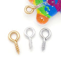 Threaded Screw Eye Pins in Two Sizes Jewelry Findings view 4