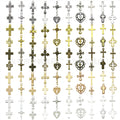 Gold-Tone Cross Metal Charms with 6 Listed Options view 11