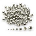 Smooth Round Metal Spacer Beads in Seven Sizes and Finishes view 8