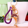 Deep-Purple-Strap Purple Jeweled-Dolphin