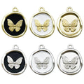 Gold-Tone Butterfly Metal Charms with 6 Listed Options view 1