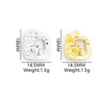 Tiny Floral Teacup Enamel Metal Charms, 10 Designs view 2