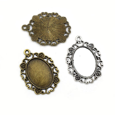 Floral Oval Connector Tray assortment overview
