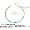 TXP138 Blue-Gold Necklace