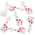 Colorful Giraffe Enamel Metal Jewelry Charms, 6 Designs view 11
