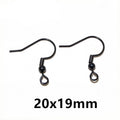 Stainless Steel Earring Hooks and Hoops in Twelve Styles view 9