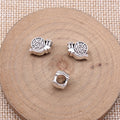 Snail Large-Hole Spacer Bead in 1 Finish for Jewelry Making view 2