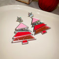 Bow Pom Pom and Snowflake Drop Earrings in Seven Styles view 6