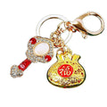 Chinese Ruyi and Abacus Charm Keychains in Seventeen Distinct Designs view 5