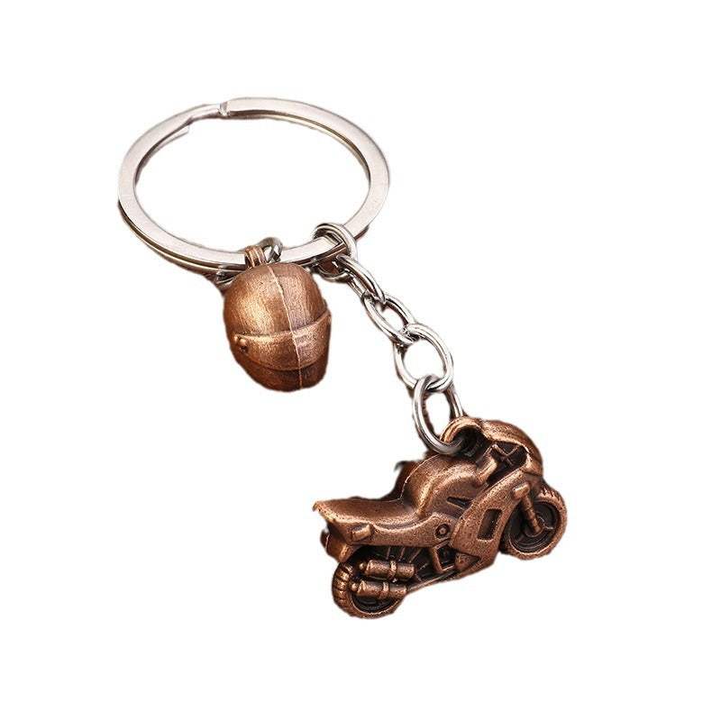 Alloy Motorcycle Model Keychain Bag Charm Car Key Accessory