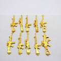 Mini Rifle Model Alloy Keychain Charm