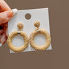 Brown Raffia Rounds