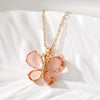 Pink Orange Butterfly