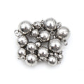 Round Stainless Steel Magnetic Jewelry Clasps in Four Sizes view 4