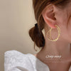 Gold Slim Hoops