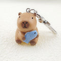 Capybara Food and Costume Figure Clip Keychains in Six Designs view 8