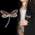 Dragonfly Metal Brooch Pin for Jackets and Lapels Pictured Design view 4